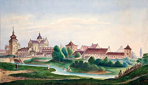 Замковий парк (парк XVII ст. у місті Жовква) — фото