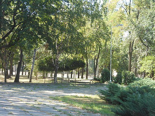 Парк залізничної станції Запоріжжя II — фото
