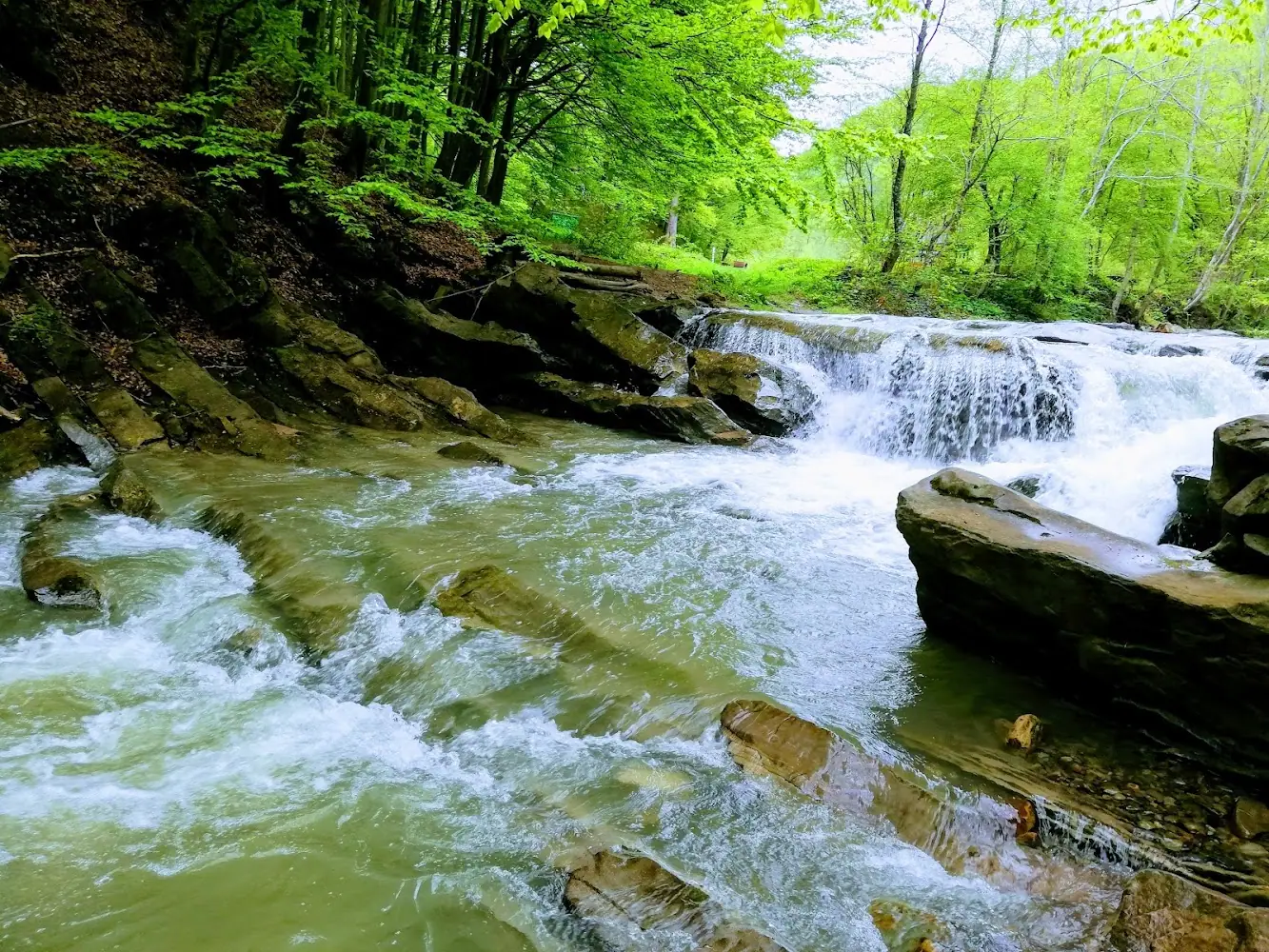 Водоспад Лужки